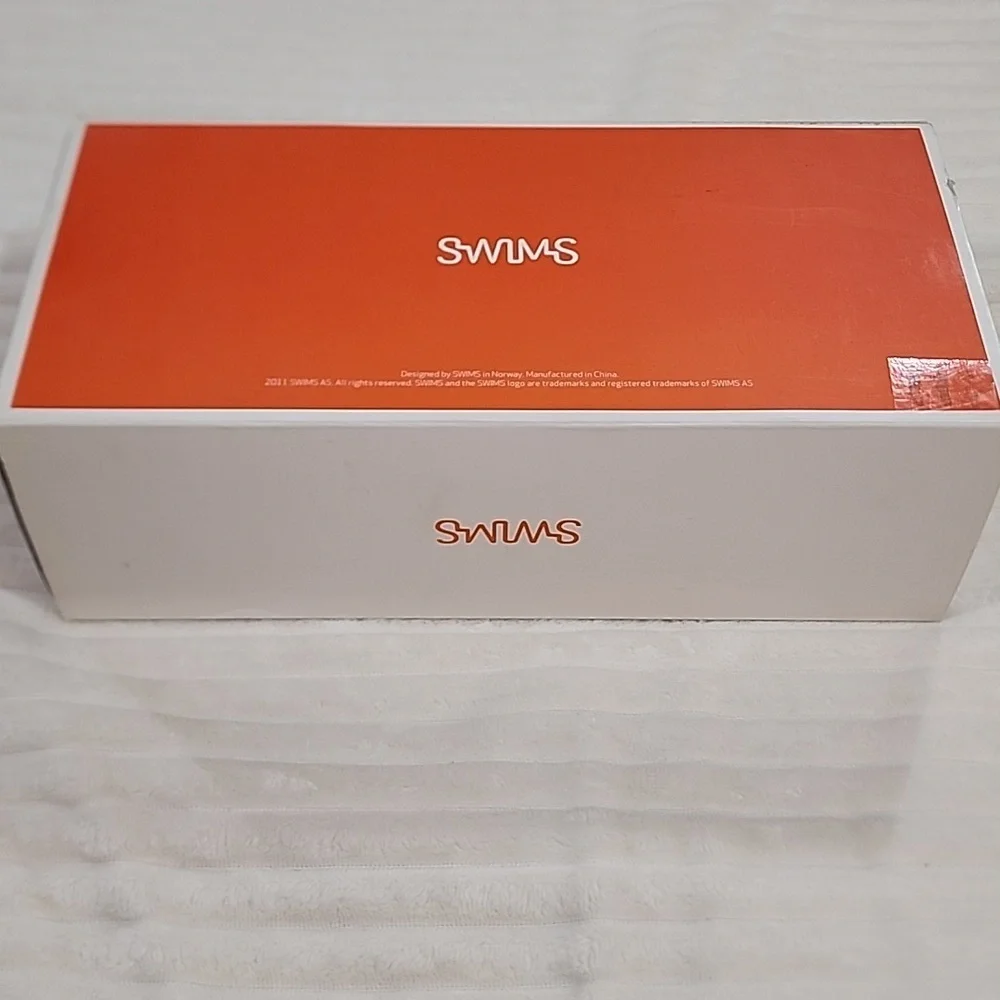 SWIMS Lace Loafers in Orange/White, Men's Size 11